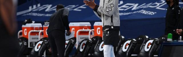 电子游戏平台-KD缺阵也能轰147分 哈登欧文率领篮网9人上双